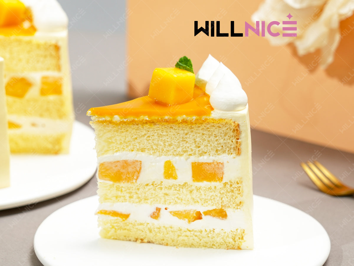 陽光漫步 - 芒果忌廉蛋糕