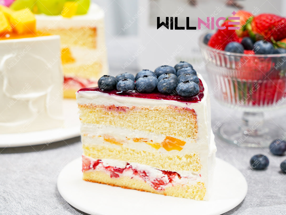 喜帖街 - 四季繽紛鮮果忌廉蛋糕