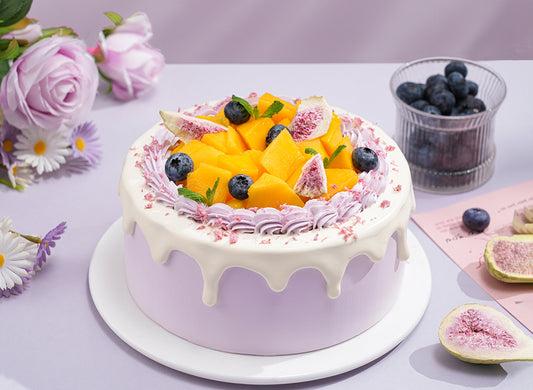 仲夏芒想曲-水果忌廉蛋糕