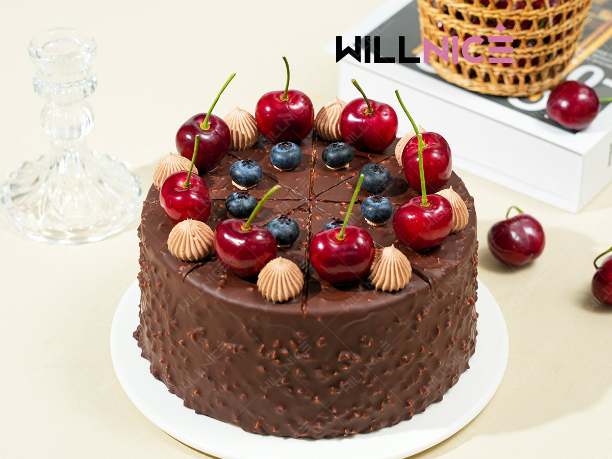 情未了 - 車厘子朱古力蛋糕