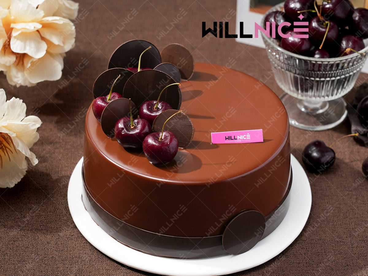 秘密情書 - 車厘子朱古力蛋糕