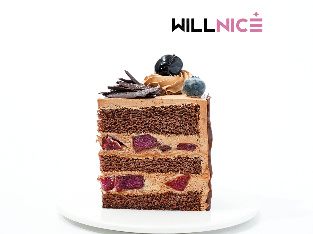 午夜燃情-车厘子朱古力蛋糕