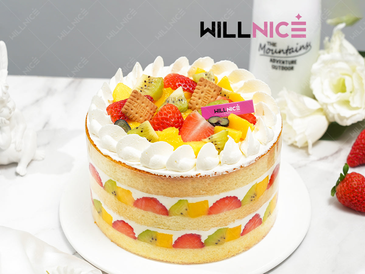 繽紛華爾茲 - 鮮果忌廉蛋糕