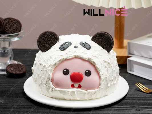 熊貓寶寶 - 熊貓忌廉 loopy 蛋糕