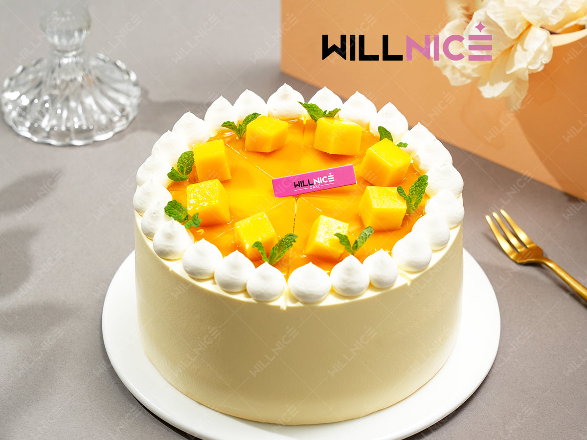 陽光漫步 - 芒果忌廉蛋糕